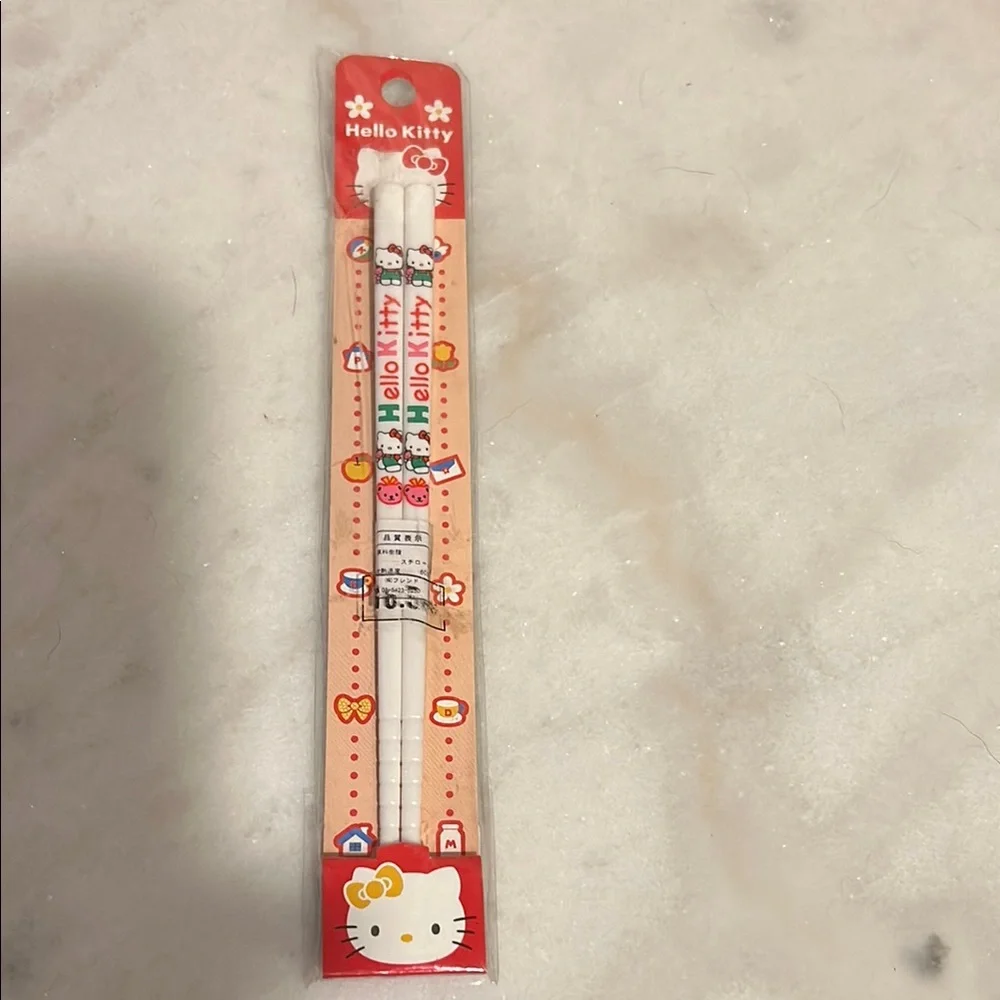 Hello Kitty White Chopsticks